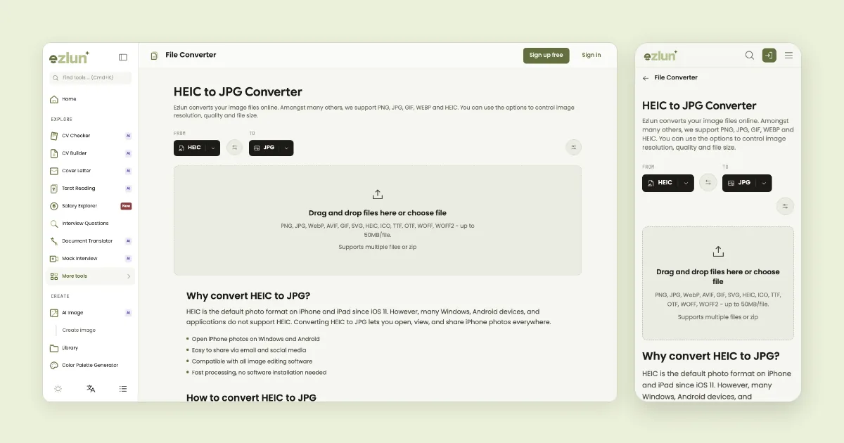 Cover for the guide explaining what a HEIC file is and how to convert it