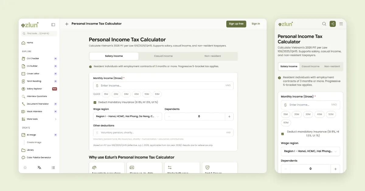Cover for the explainer on Vietnam personal income tax deductions